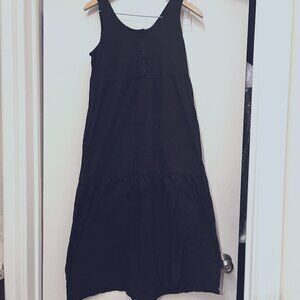 Old Navy Maternity Tank Dress (Button on Front)‎ (Size Medium / 100% cotton)